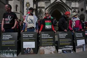 Palestine Action ban is risk to free speech, watchdog says, amid UK appeal to bar group