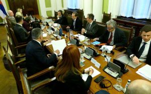 Predstavnici Asocijacije sudijskih pomoćnika danas na sastanku sa izvestiocima Venecijanske komisije