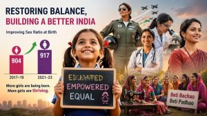 Government Initiatives, Social Campaigns Restoring India’s Gender Balance