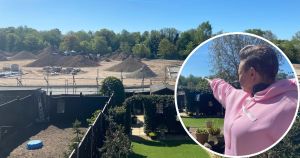 Neighbours' fury over construction site 'sandstorm' at former depot