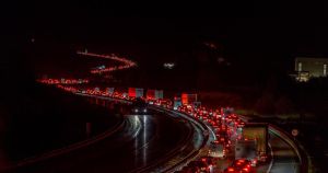 FOTO Koloni kao da nema kraja: Ovako izgleda gužva ispred tunela na A1