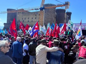 Primo maggio, al corteo anche Manfredi: