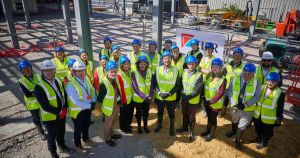 College marks major milestone in multi-million-pound campus project