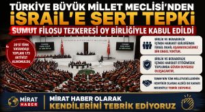 TBMM’den İsrail’e Sert Tepki: Sumud Filosu Tezkeresi Oy Birliğiyle Kabul Edildi