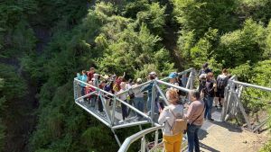 Alle wollen an den Bodensee! Menschen strömen am 1. Mai auf die Mainau und in die Marienschlucht