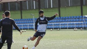 Julio Rodríguez se despide del Avilés: 