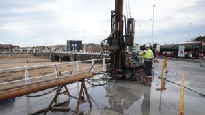 El plan para soterrar el Muro de Gijón sitúa sus cimientos a más de 12 metros bajo el suelo
