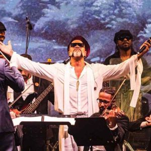 Carlinhos Brown e Orquestra Ouro Preto na Praça da Liberdade