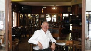 Justo García Castrillón, hostelero, dueño del Yumay y exdirectivo del Real Oviedo: 