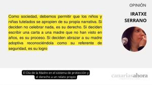 El Día de la Madre en el sistema de protección y el derecho a un relato propio