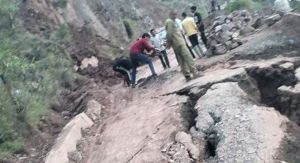 Rising roads, sinking homes!