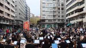 La emblemática plaza de Oviedo que triunfa en su estreno como escenario musical: 