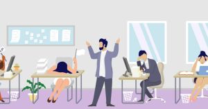 5. Two thirds of young people say work damages their mental health