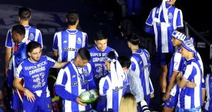 O Benfica ficou fora da festa do FC Porto