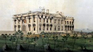 Casa Blanca en llamas