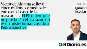 La recompensa del PP para las mentiras de Aldama