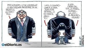 Por detrás