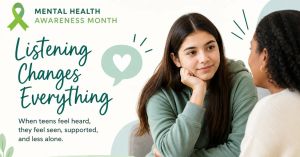 Listening to Teens Can Save Lives