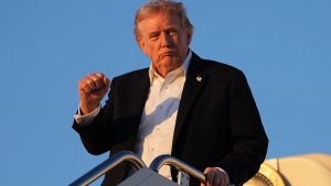 Trump selbst ist es, der politischen Unfrieden schürt