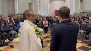 Al funerale di Alex Zanardi le toccanti parole del figlio: 