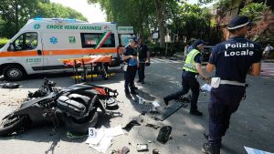 Fabio Castelli e Manuel Montella morti in moto in viale Brianza a Monza: la perizia punta il dito contro il suv