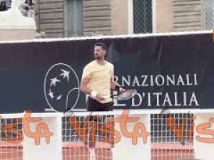 Djokovic a Piazzale Flaminio per allenamento in vista degli Internazionali di Roma