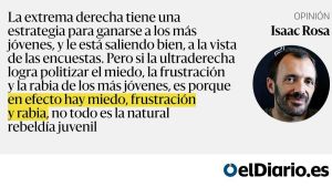 Ultraderecha al salir de clase