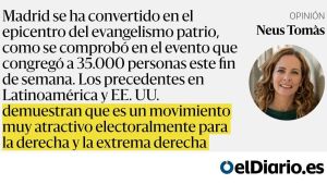 Oren y voten: el buscado voto evangélico