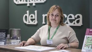 Carmen Rodríguez, la guía turística que lleva 25 años vendiendo 