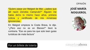 Por un billete de lotería