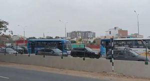 Buses de transporte público circulando en la Vía Expresa Sur: ATU anunció sanciones a empresas