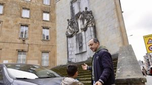 Las familias de la Inmaculada ante la retirada del Simancas: 