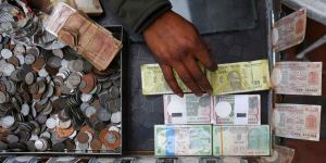 The rupee is eroding in value despite India's dramatic growth