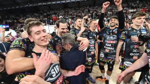 Volley, campioni d’Italia: la Sir Perugia batte Civitanova e festeggia lo scudetto