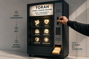 The World Is Not a Cosmic Vending Machine