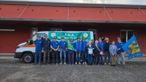 Adunata nazionale a Genova: la partenza degli alpini di Udine
