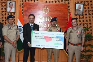 J&K Police, J&K Bank Sign Historic Addendum to Strengthen Welfare Measures