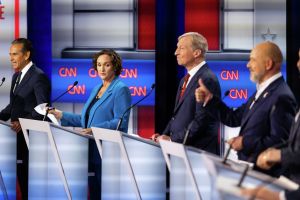 Katie Porter looks to flip the temperament script on her male rivals for California governor