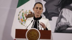 Sheinbaum retrata la 