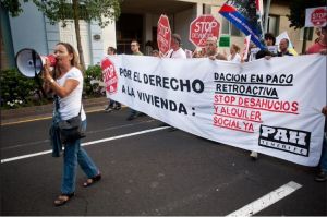 Declaraciones de La PAH ante la desaparición de los desahucios de la agenda política