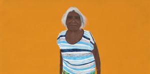 Richard Lewer wins Archibald Prize with radiant portrait of traditional healer Iluwanti Ken