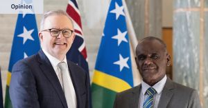 A Pacific PM has been toppled. Australia will be watching what happens next