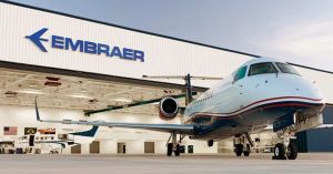 Embraer tem maior receita da história para o 1° trimestre