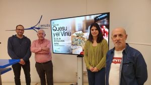 Algunos de los mejores quesos de España se podrán comer en Avilés entre el 22 y el 24 de mayo