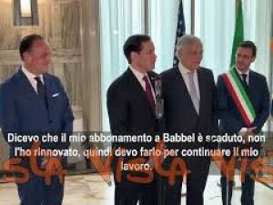 Rubio: Sto imparando l'italiano ma mi è scaduto l'abbonamento a Babbel
