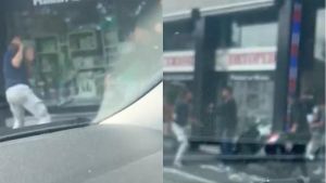 Legnano, rissa in pieno centro sotto gli occhi dei passanti. Un uomo con un coltello preso a pugni