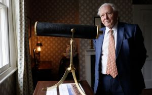 David Attenborough, the excited but hushed voice of nature programs, turns 100