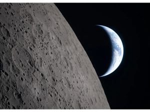 The symphony of Earth and the moon