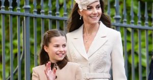 Mini-me? Princesa Charlotte e a elegância herdada de Kate Middleton