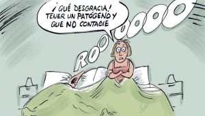 Patógeno que no contagia
